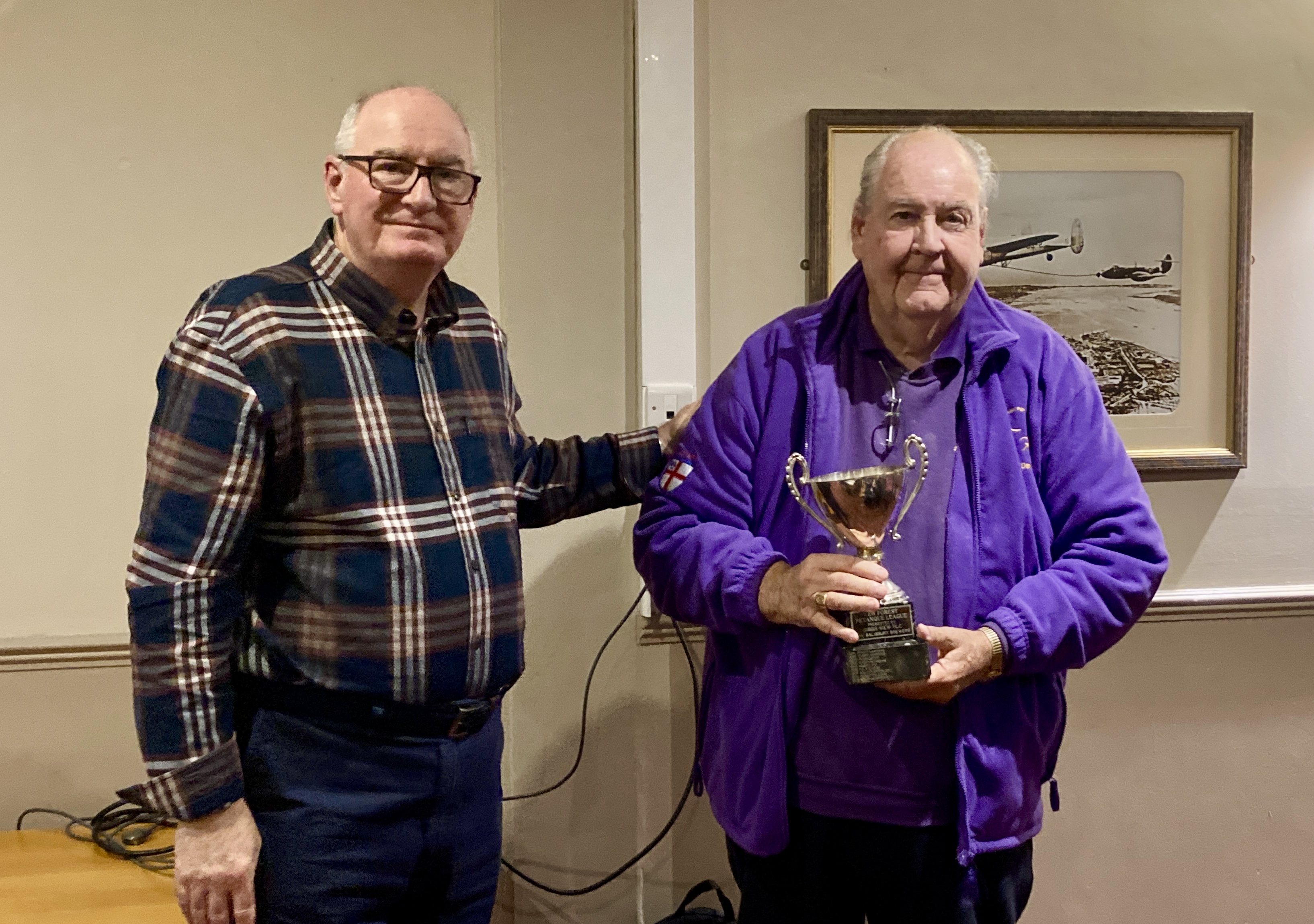Cup presentation