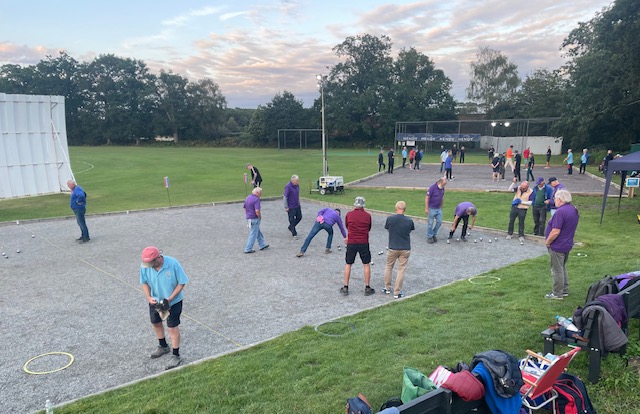 Picture of tournament in progress
